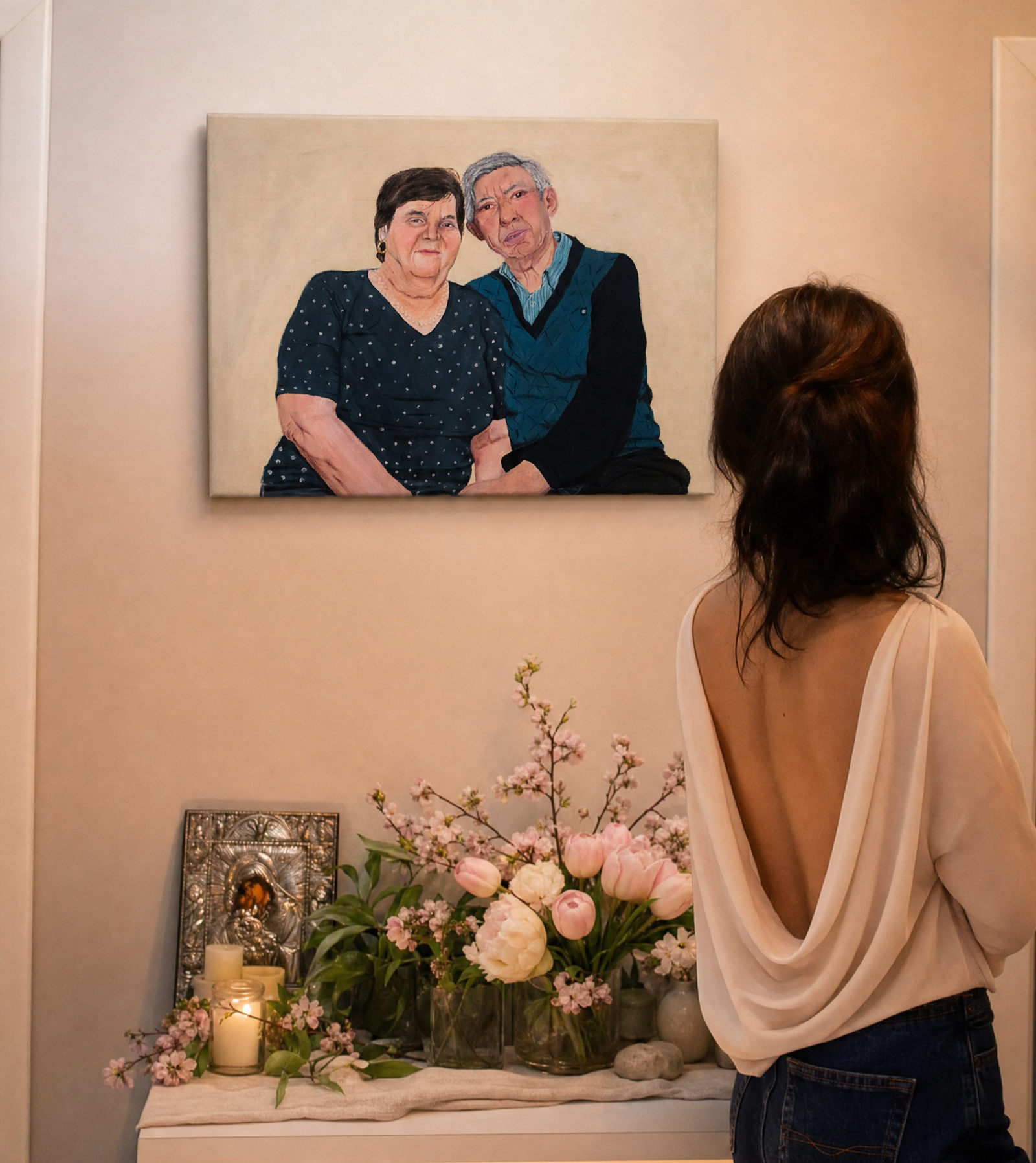 Portret la comandă